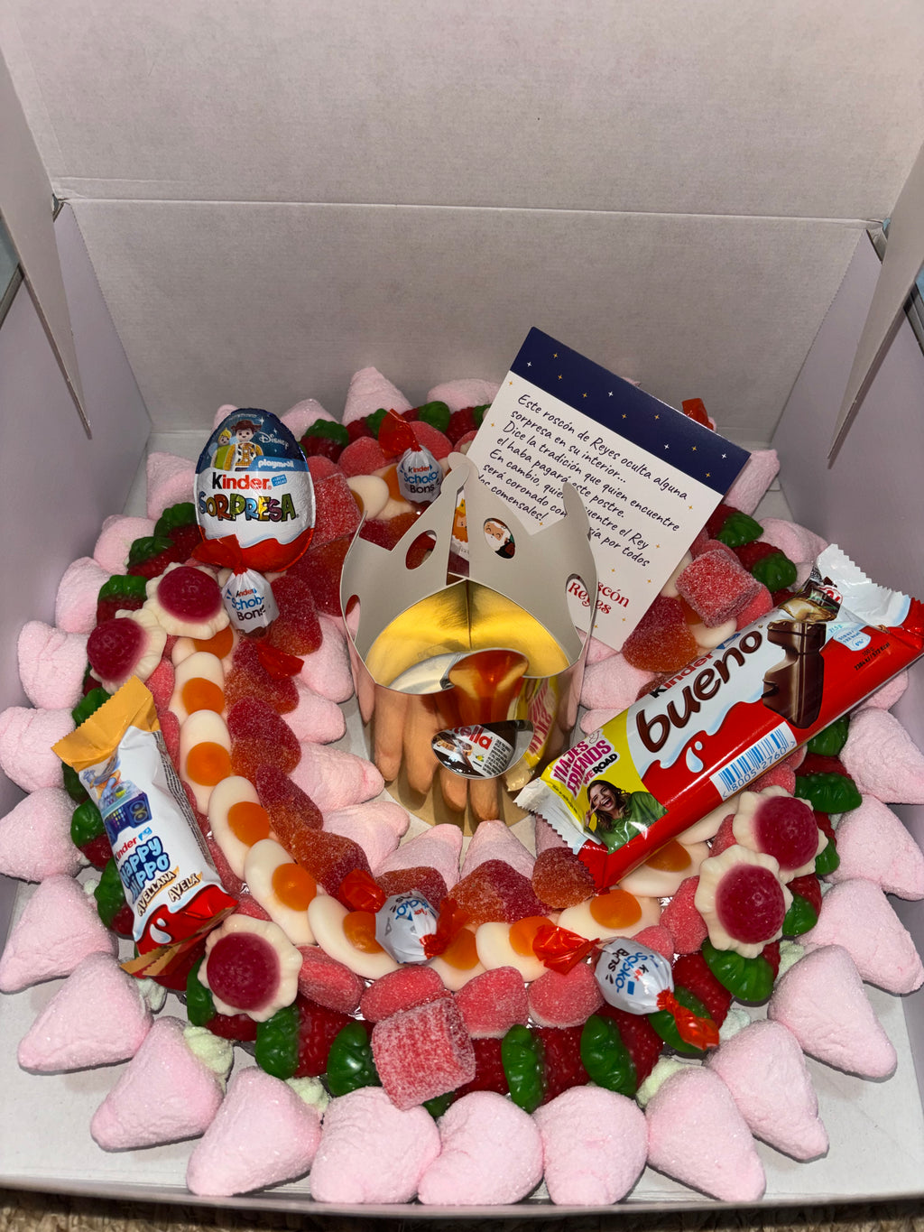 Roscón de golosinas 🍭🍬🍫