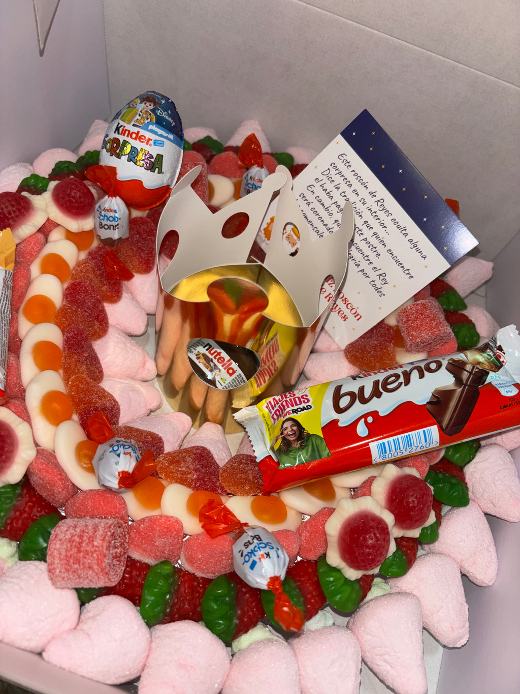 Roscón de golosinas 🍭🍬🍫